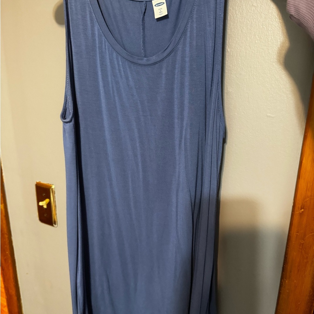 Old Navy Sleeveless Navy Tank Top